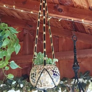 Handcrafted  Macrame Plant Hanger ~~~ Other colors